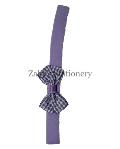 Picture of ELASTIC BAND WITH BOW PURPLE